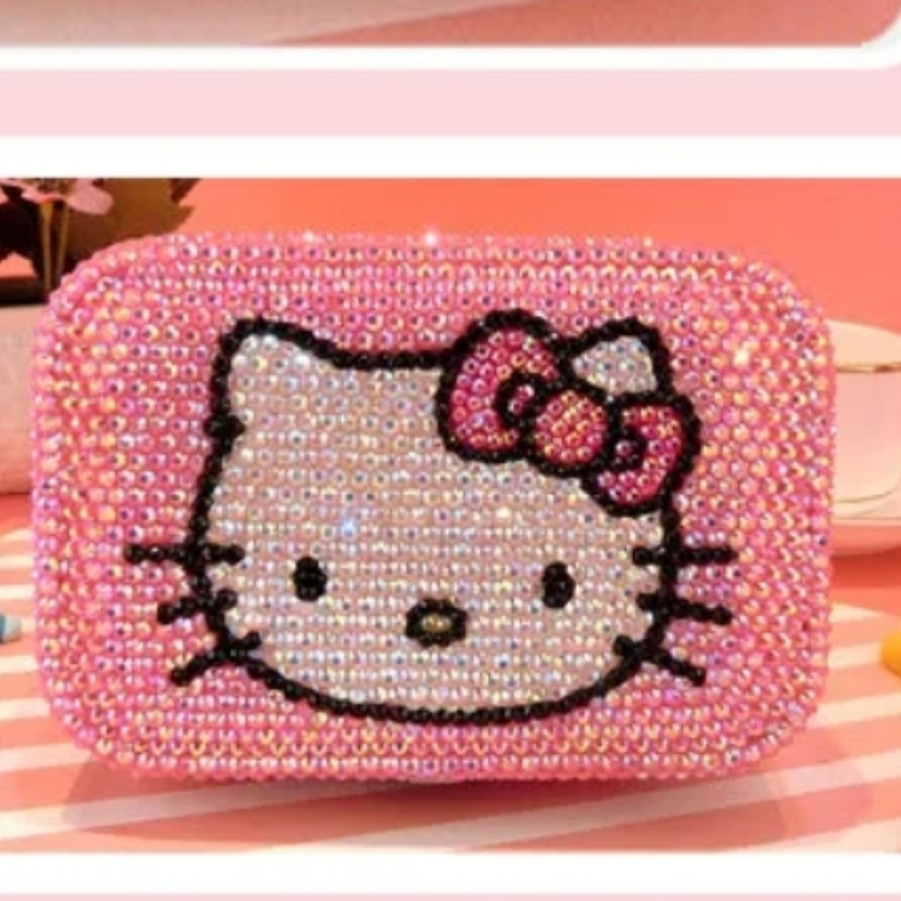 Hello Kitty Rhinestone Jewelry Box - Picture 15 of 15